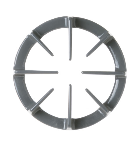 Gas range burner grate, gray color.  Approximately 9 1/2