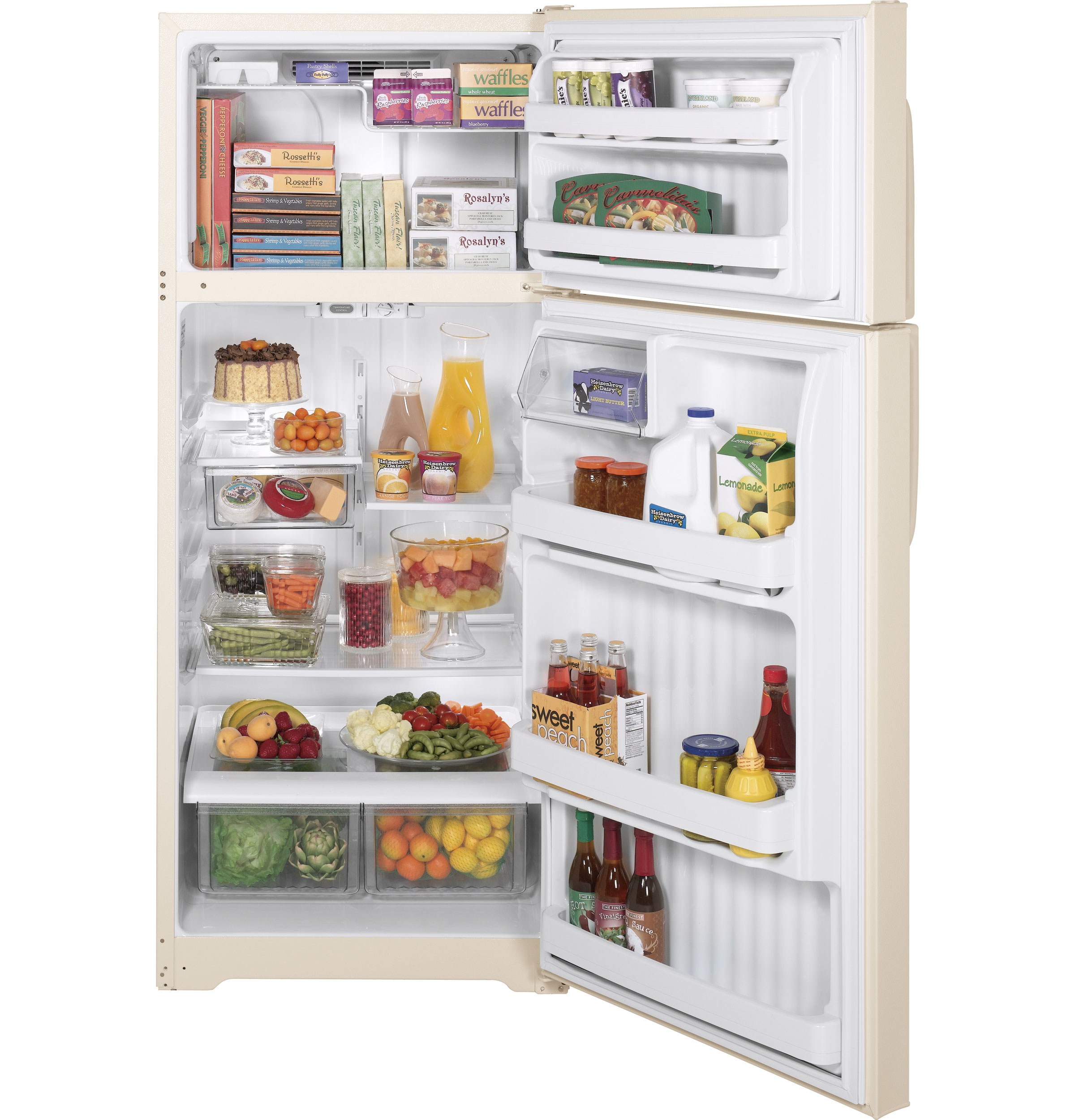 GE® ENERGY STAR® 18.1 Cu. Ft. Top-Freezer Refrigerator