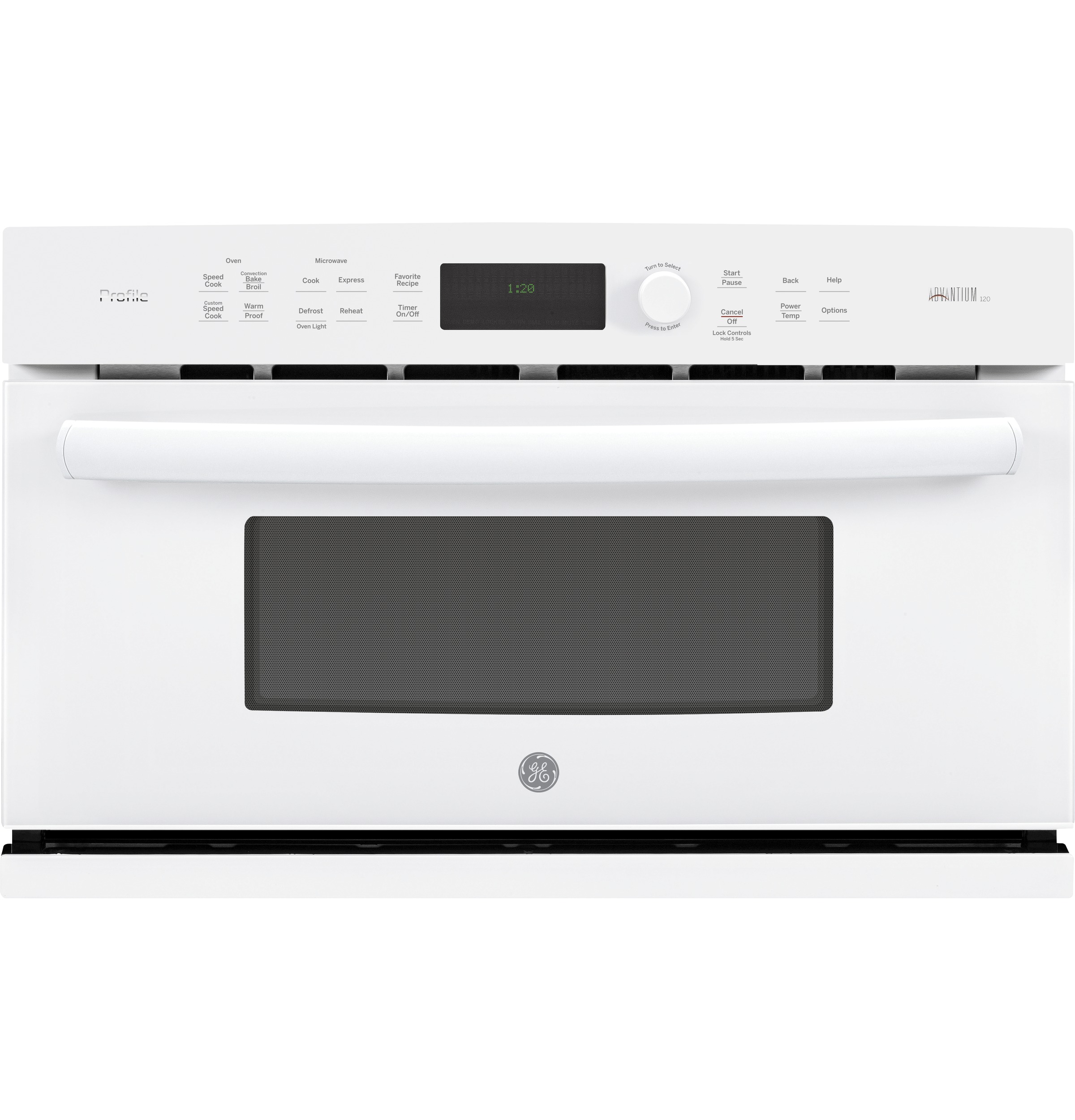 GE Profile™ Series 30 in. Single Wall Oven with Advantium® Technology