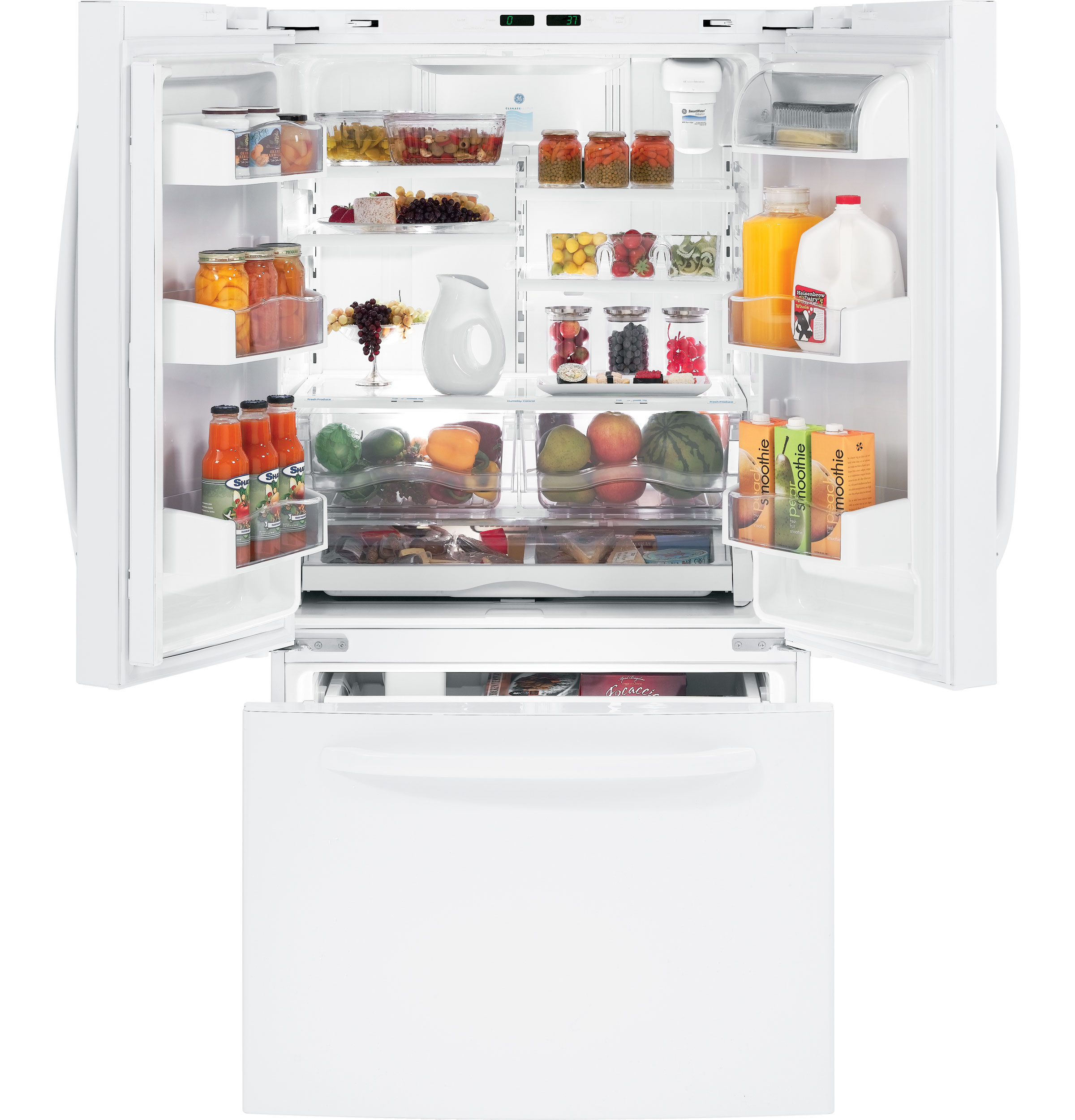 GE® ENERGY STAR® 25.9 Cu. Ft. French-Door Refrigerator with Icemaker