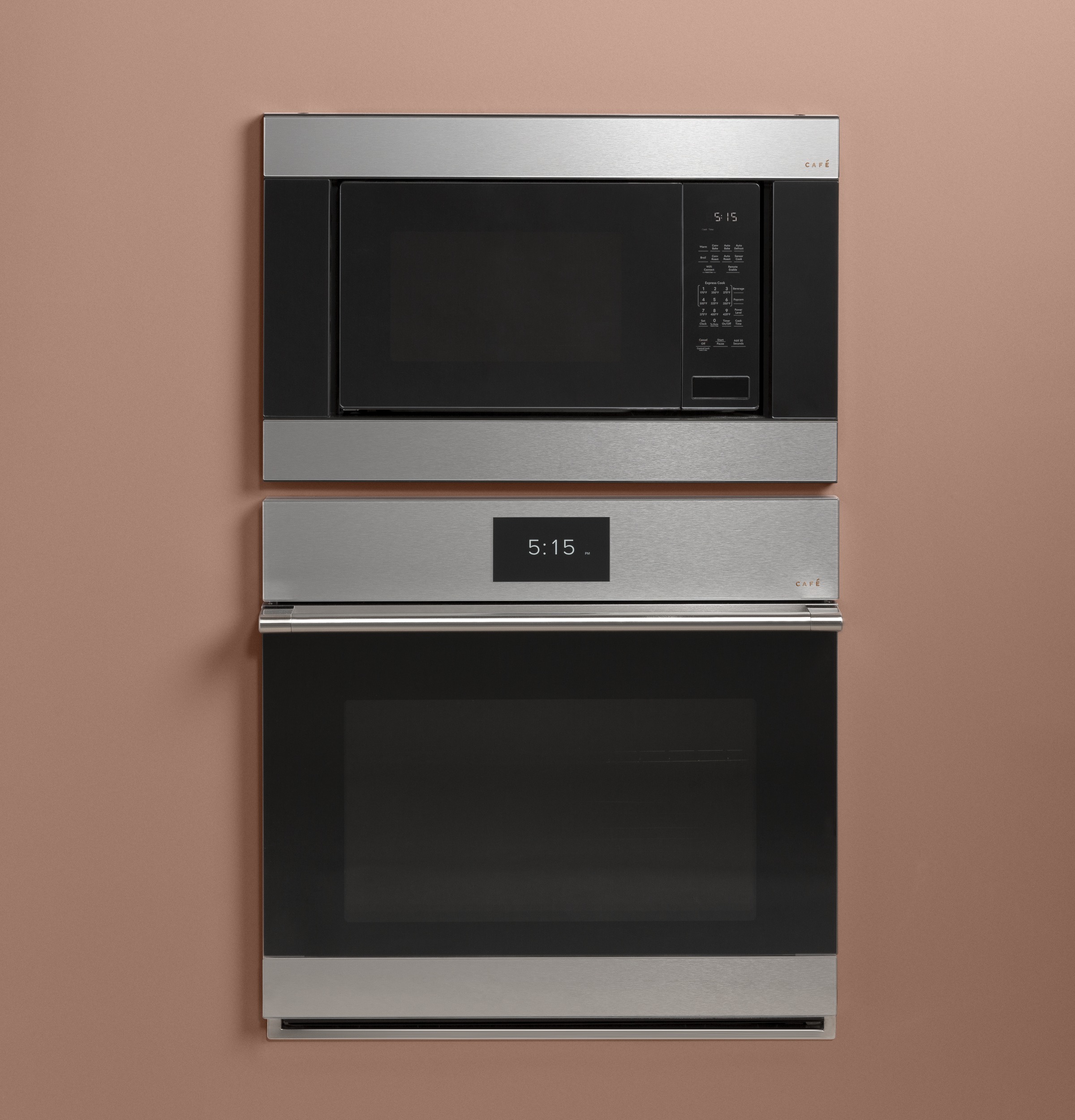 Café™ 1.5 Cu. Ft. Smart Countertop Convection/Microwave Oven in Platinum Glass