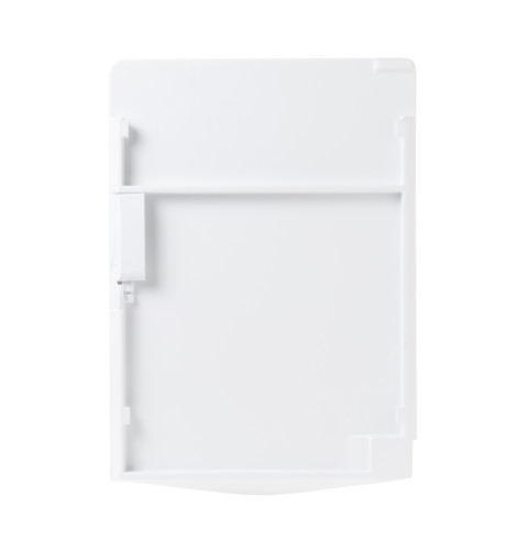 Refrigerator ice box door assembly