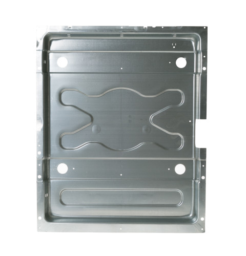 Laundry rear bottom panel