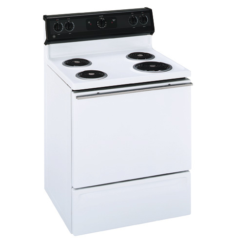 GE® 5.0 Cu. Ft. Free-Standing QuickClean™ Electric Range