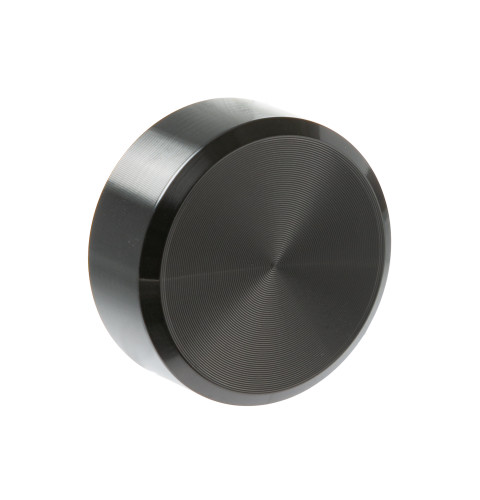 KNOB - BLACK STAINLESS STEEL