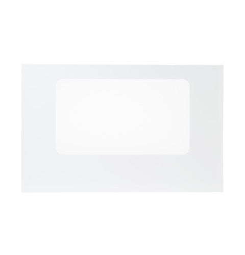 Oven outer door glass - white color