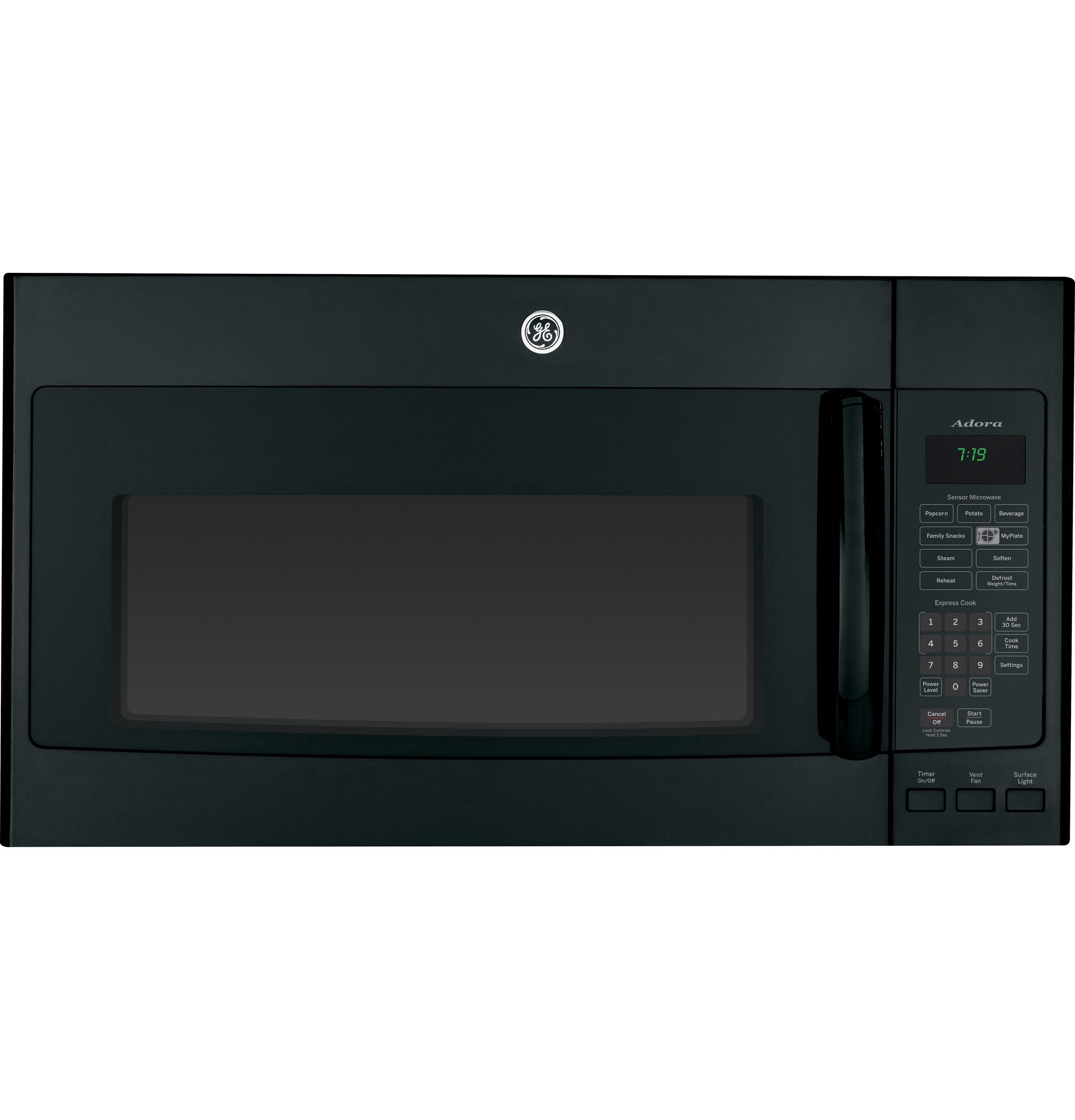 Adora series by GE® 1.9 Cu. Ft. Over-the-Range Sensor Microwave Oven