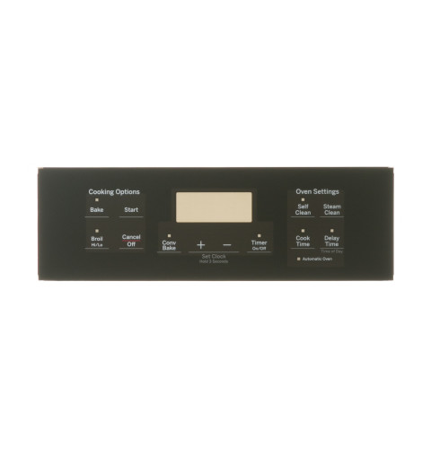 RANGE CONTROL PANEL - BLACK