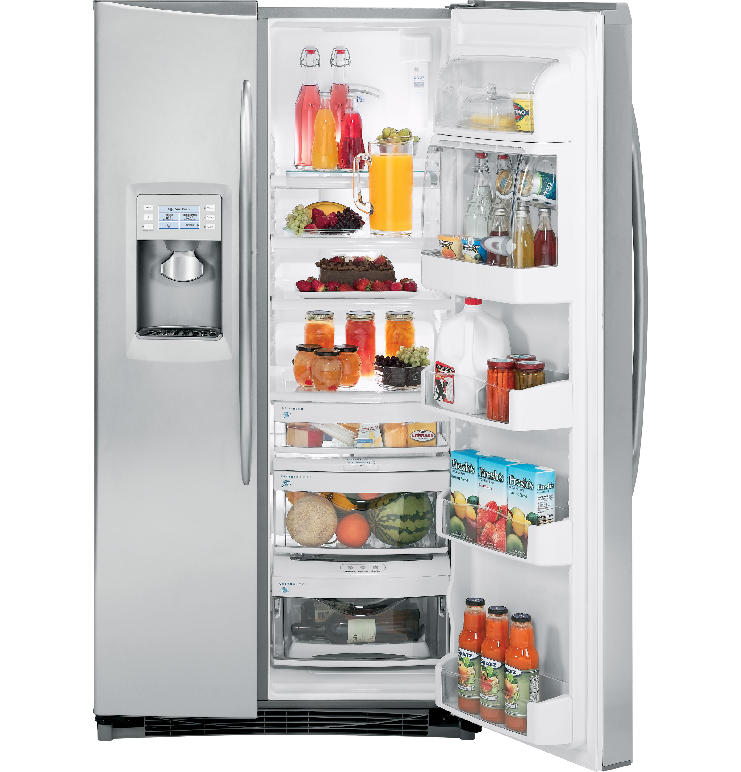 GE Profile™ ENERGY STAR® 25.5 Cu. Ft. Side-by-Side Refrigerator