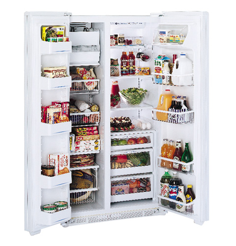 GE Profile™ 23.5 Cu. Ft. CustomStyle™ Side-by-Side Refrigerator