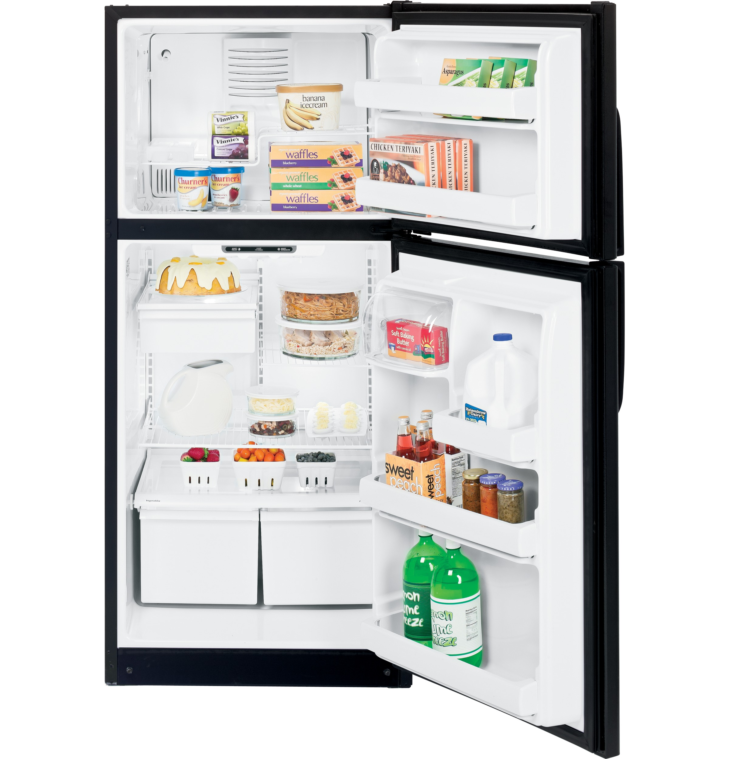 GE® ENERGY STAR® 18.0 Cu. Ft. Top-Freezer Refrigerator