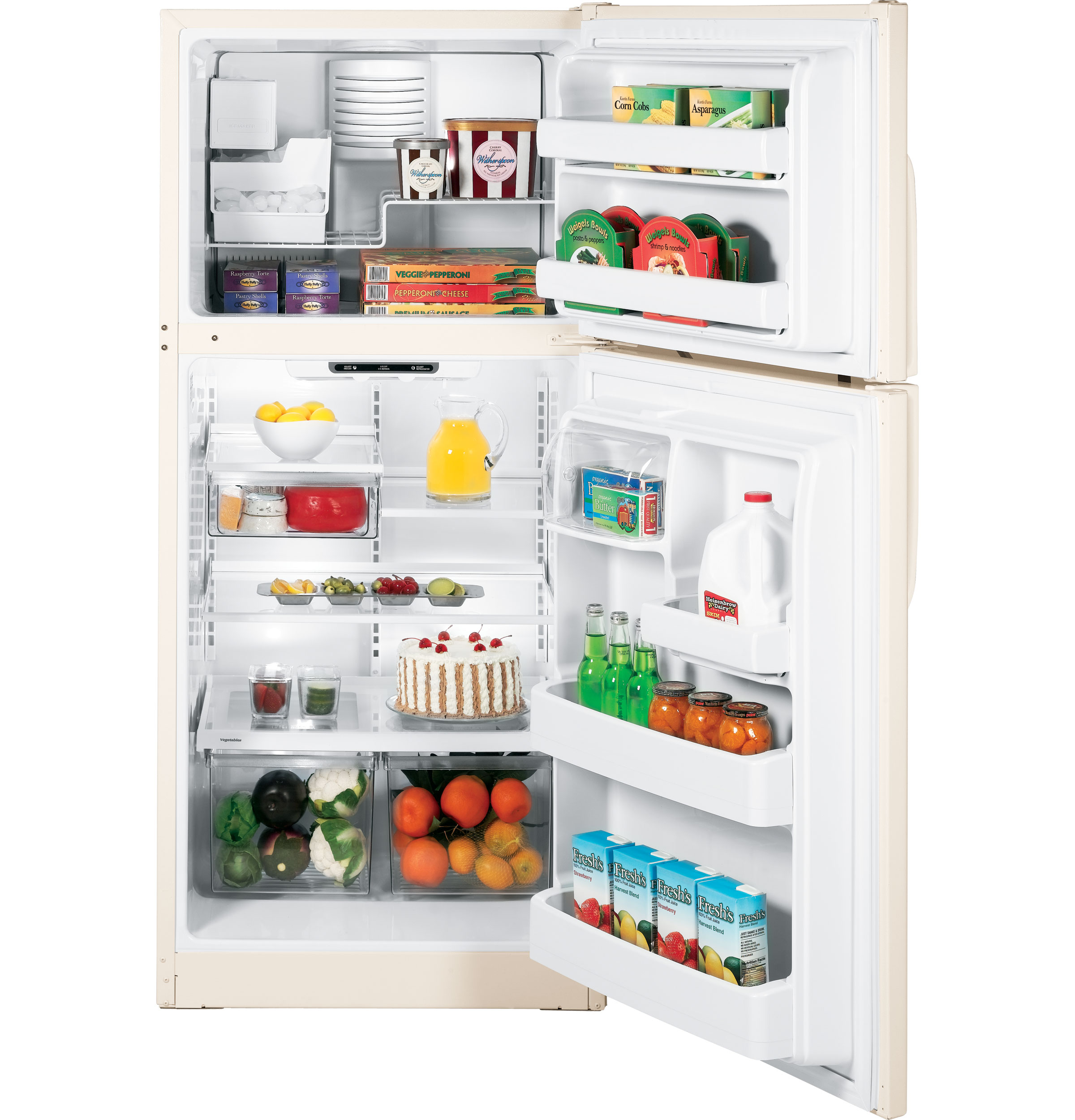 GE® 18.0 Cu. Ft. Top-Freezer Refrigerator
