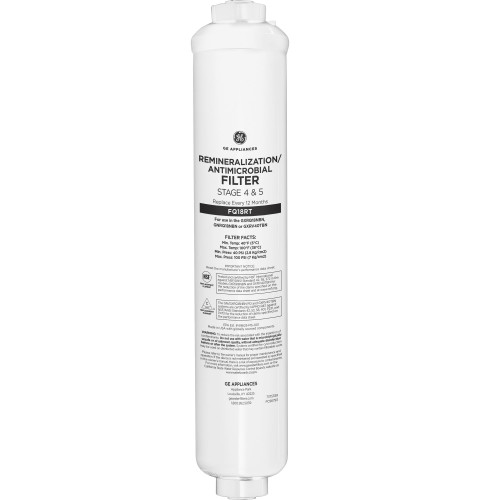 GE REVERSE OSMOSIS UNDER SINK REMINERALIZATION & ANTIMICROBIAL REPLACEMENT FILTER