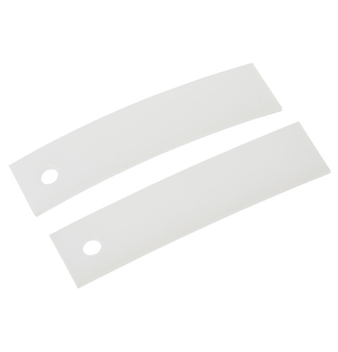 DRYER FRONT BEARING DRUM SLIDE WHITE 2-PACK