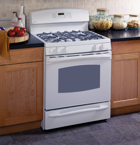 GE Profile™ Free-Standing Self-Clean Gas Range with Warming Drawer