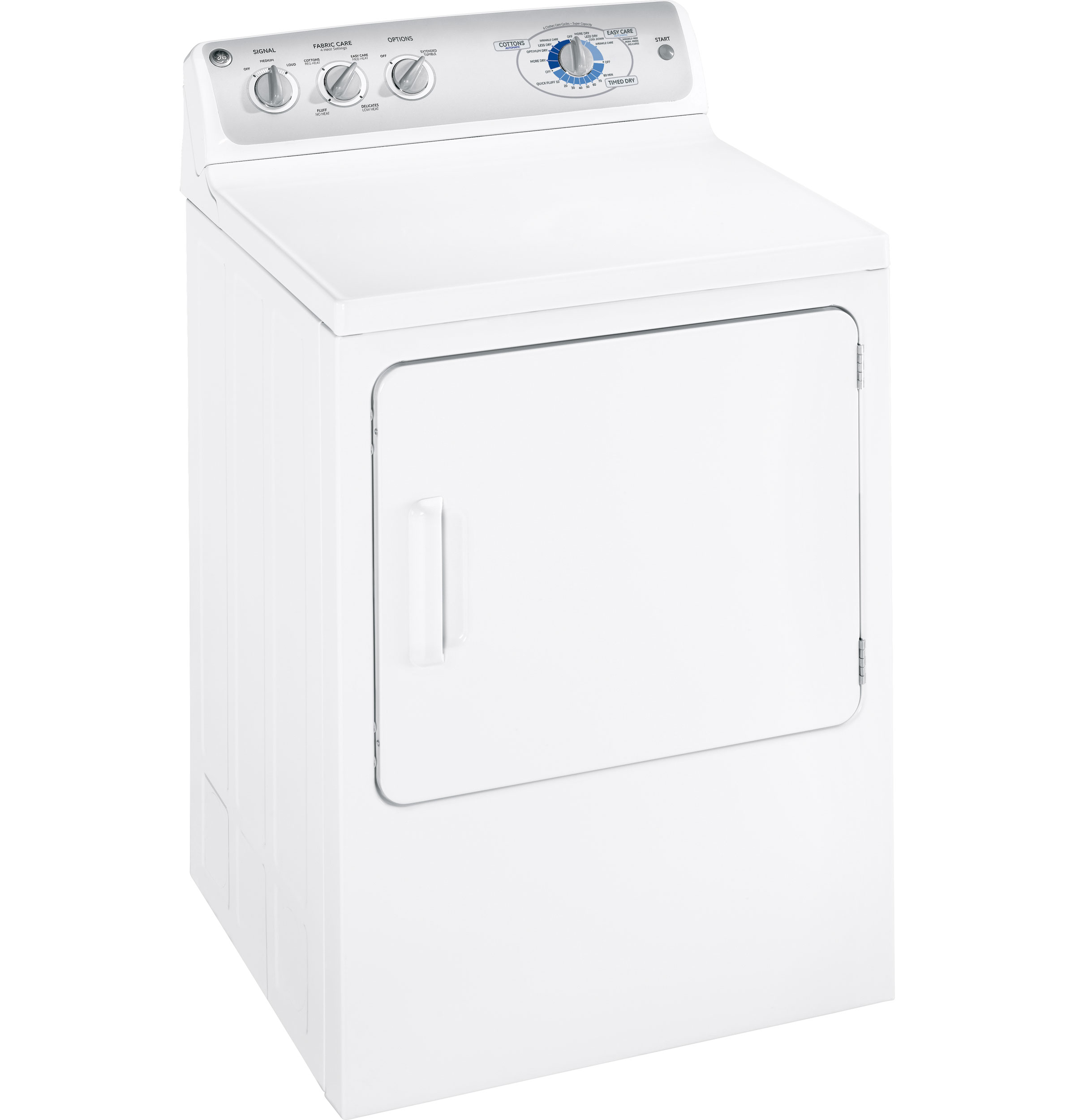 GE® 7.0 Cu. Ft. Super Capacity Gas Dryer