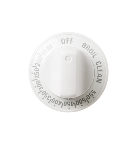 RANGE THERMOSTAT KNOB - WHITE