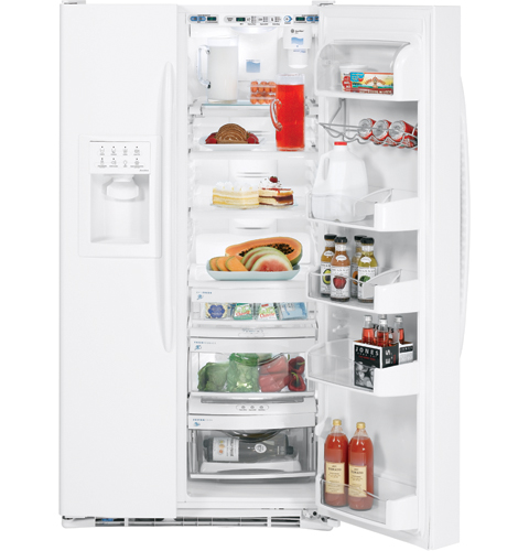 GE Profile™ ENERGY STAR® 23.1 Cu. Ft. Side-By-Side Refrigerator with Dispenser