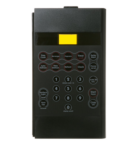 MICROWAVE CONTROL PANEL - BLACK