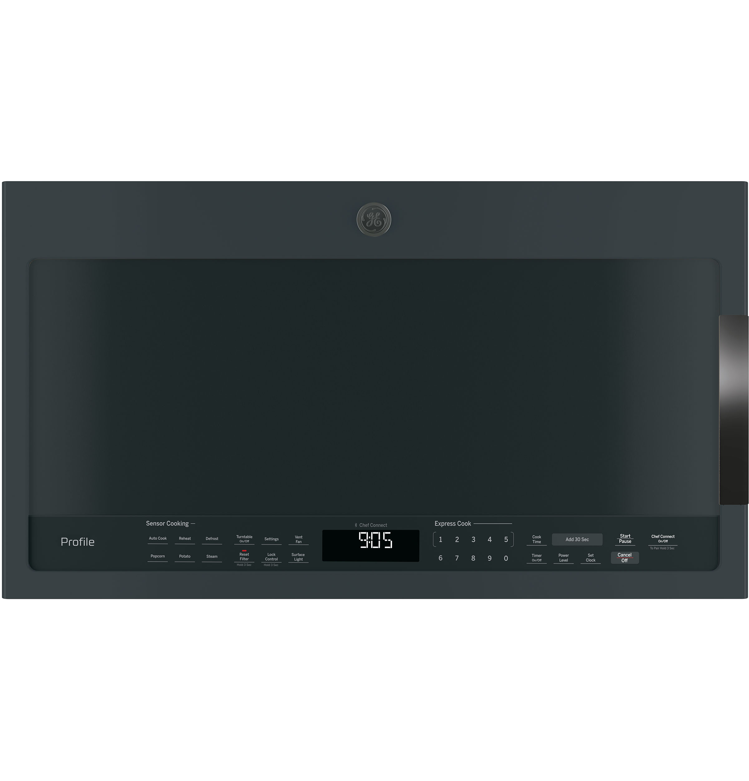 GE Profile™ 2.1 Cu. Ft. Over-the-Range Sensor Microwave Oven