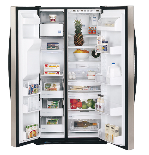 GE Profile Arctica™ 25.3 Cu. Ft. Stainless Side-By-Side Refrigerator
