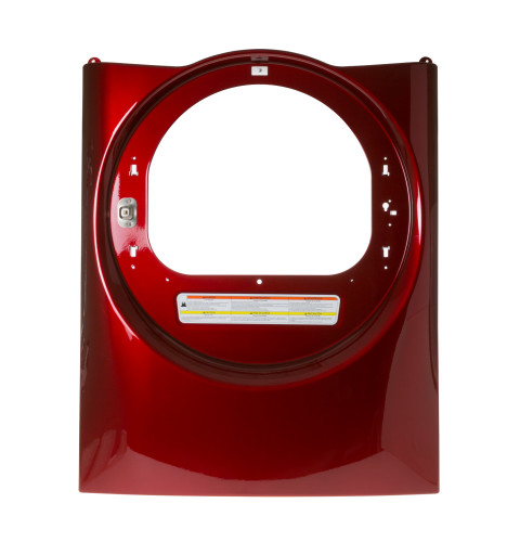 Dryer front panel assembly (red)