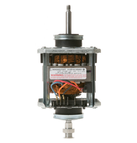 Dryer motor third shaft and pulley