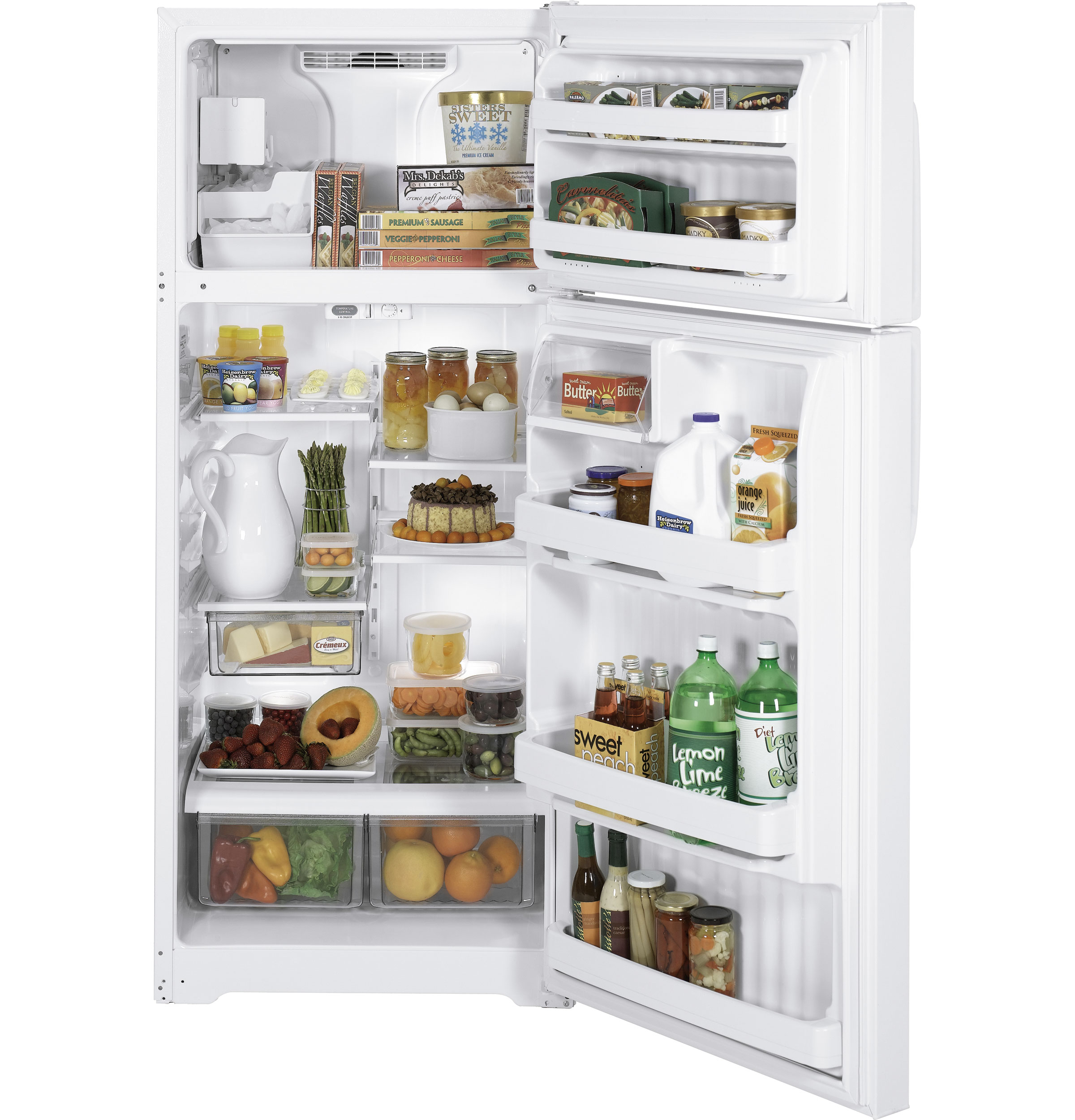 GE® 18.2 Cu. Ft. Top-Freezer Refrigerator