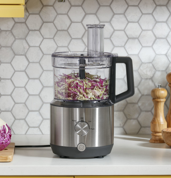 GE 12-Cup Food Processor with Accessories|^|G8P1AASSPSS
