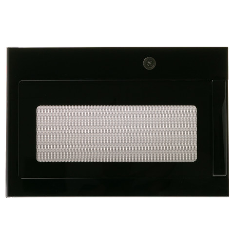 DOOR WITH FLAT GE LOGO - BLACK