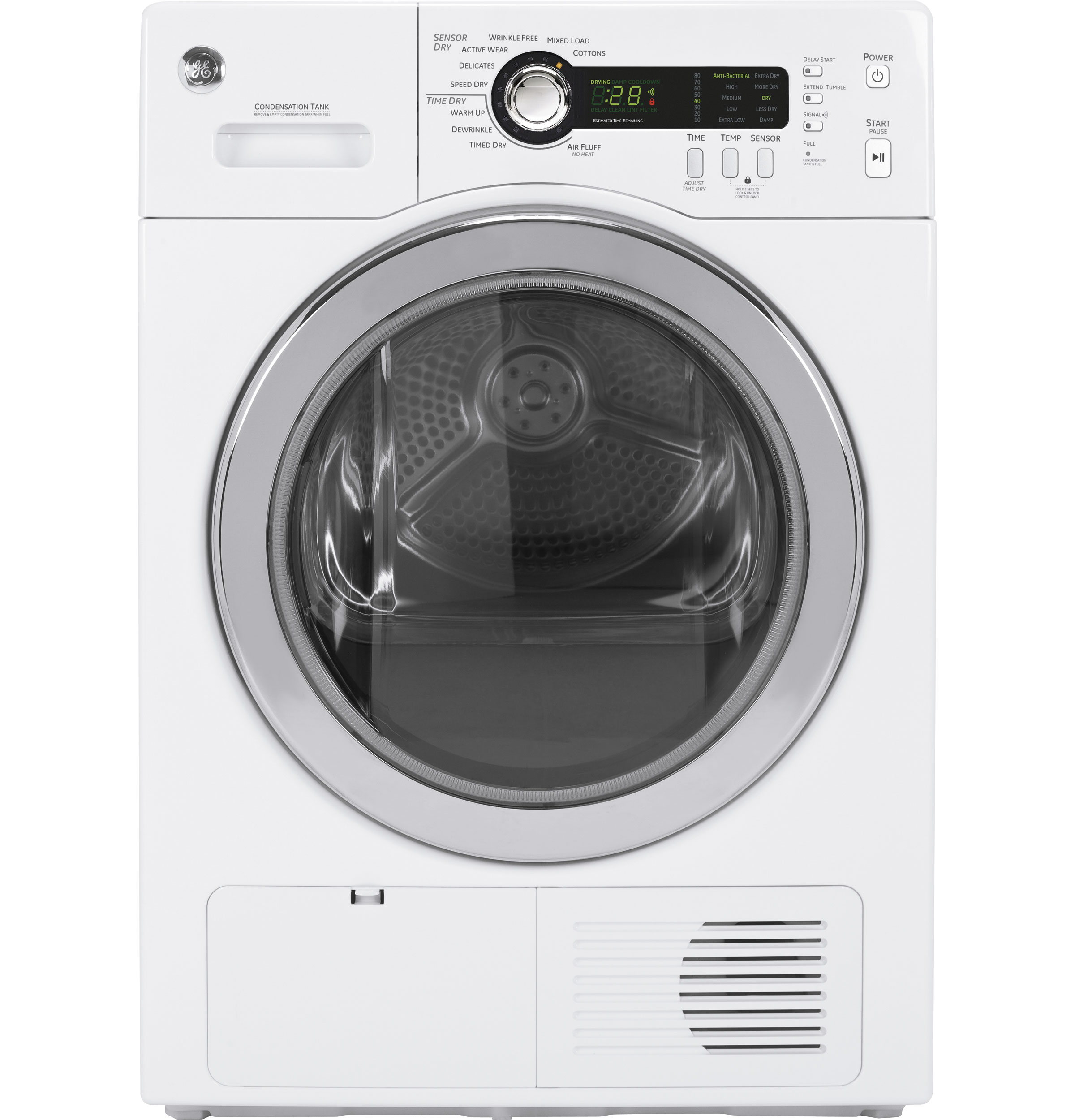 GE®  4.0 Cu.Ft. Stainless Steel Capacity 24