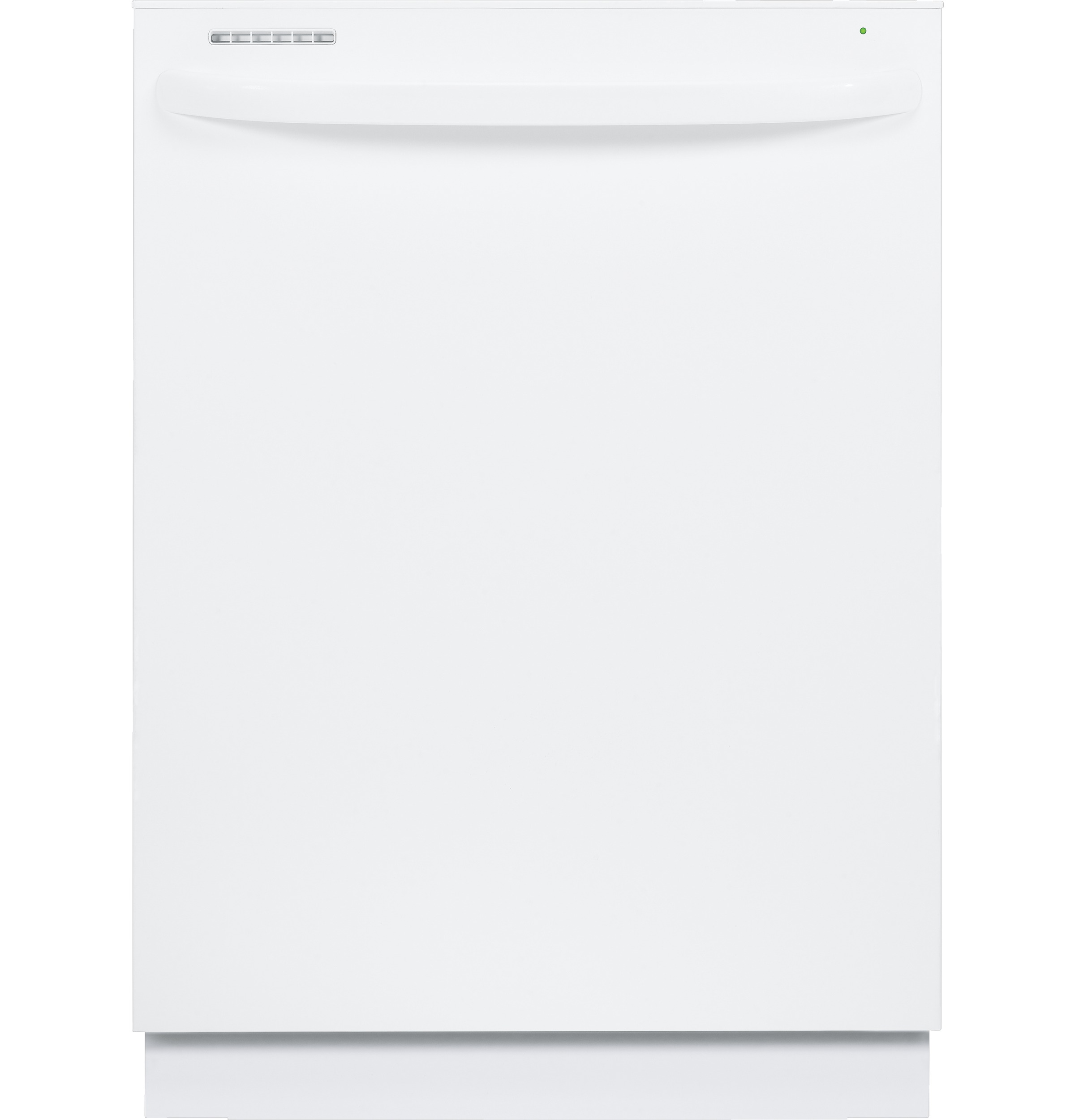 GE® Tall Tub Built-In Dishwasher with hidden controls and towel bar handle