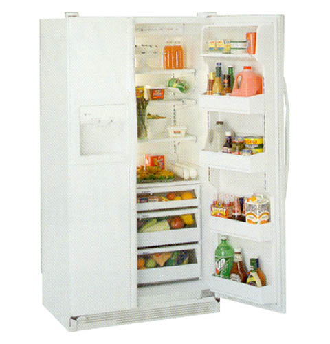 GE Profile™ Side-by-Side, No Frost, 576 Liters (Freezer 203 Liters), Spill Proof Shelves, Adjustable Temperature Bins