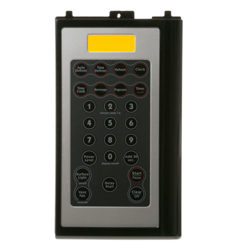 MICROWAVE CONTROL PANEL - BLACK & STAINLESS STEEL