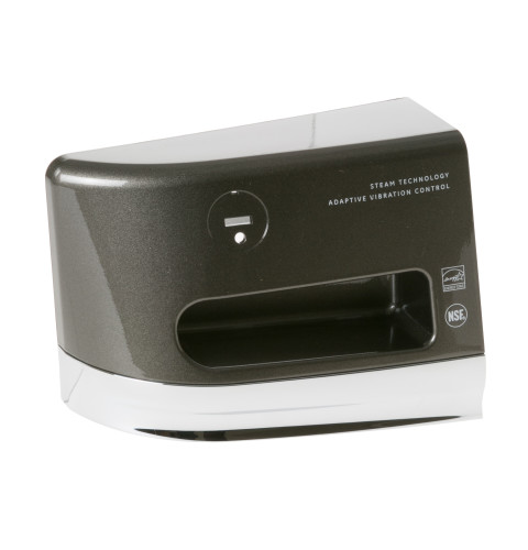 Laundry door dispenser assembly