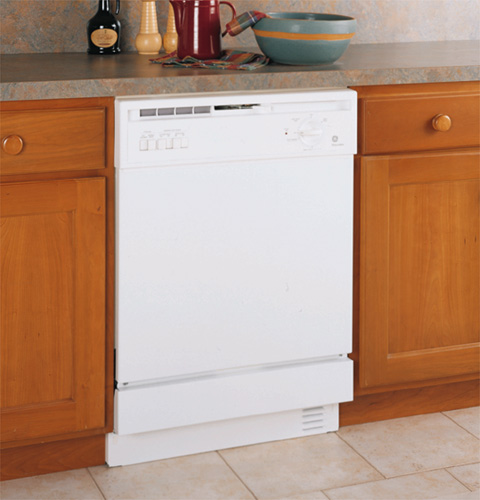 GE® Built-In Potscrubber® Dishwasher w/ SureClean™ Wash System