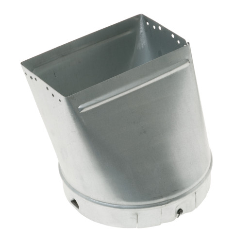 RANGE HOOD TRANSITION  DAMPER