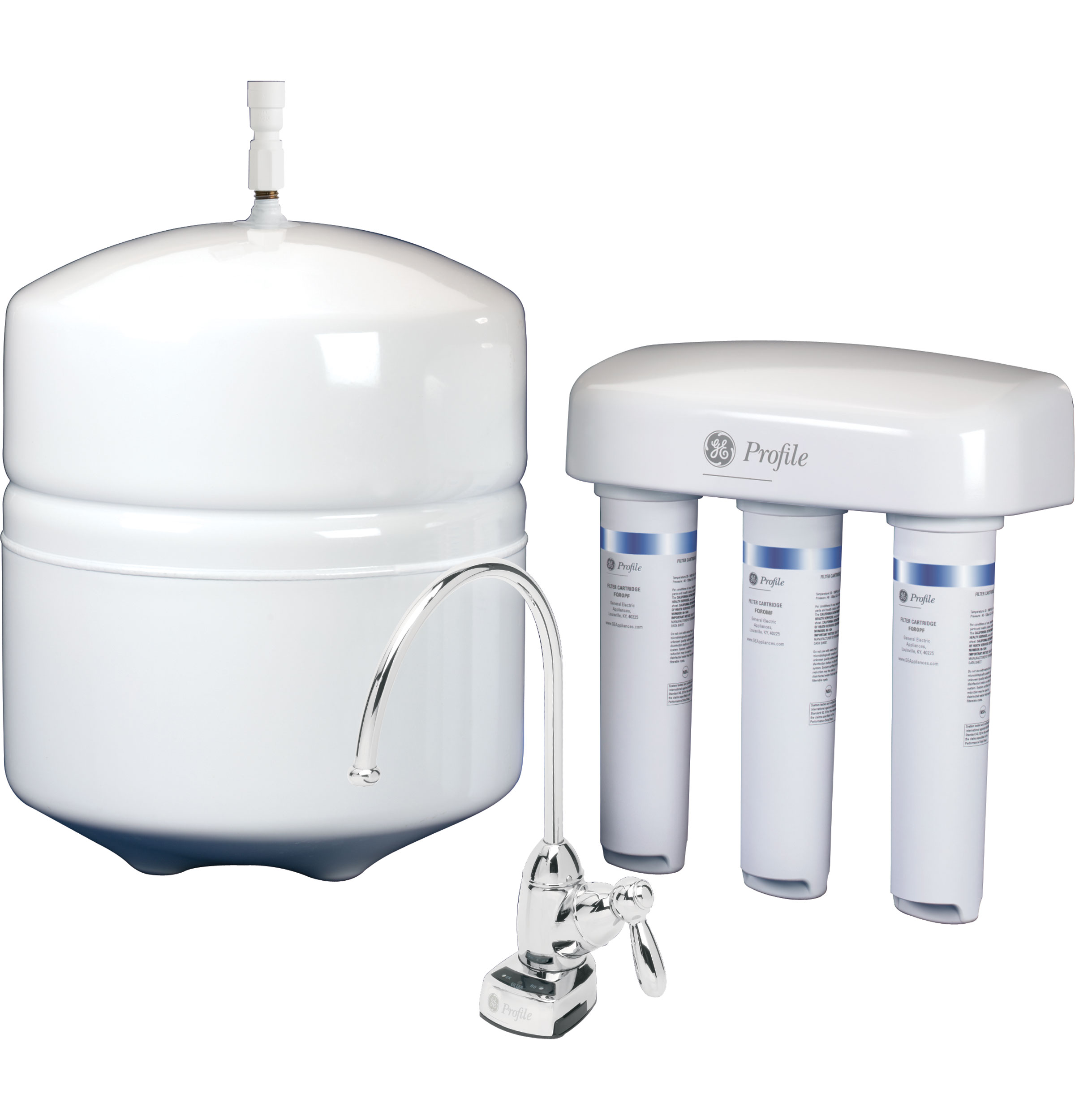 GE Profile™ Reverse Osmosis Twist and Lock Filtration System