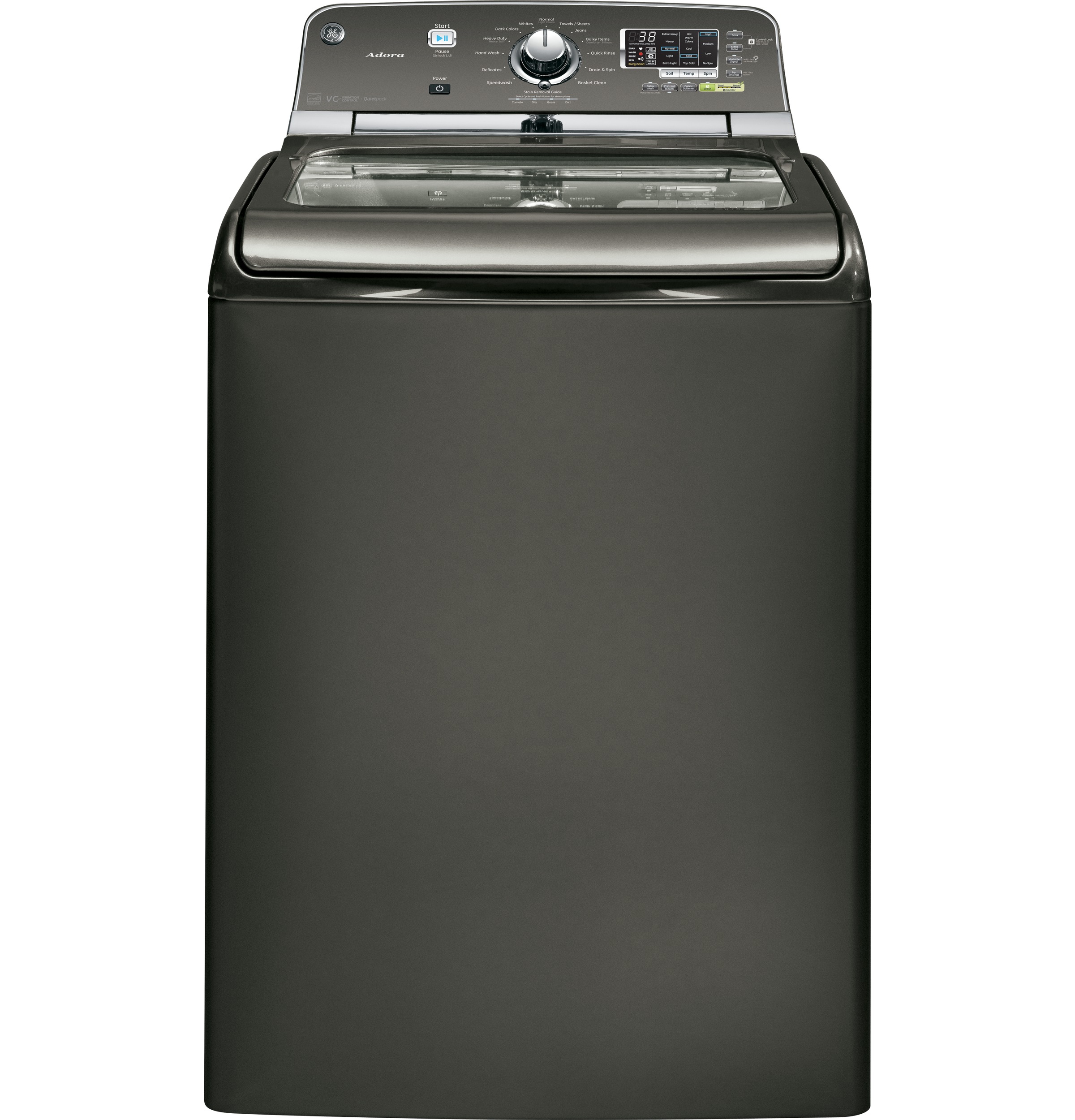 GE® Adora 4.8 DOE cu. ft. stainless steel capacity washer