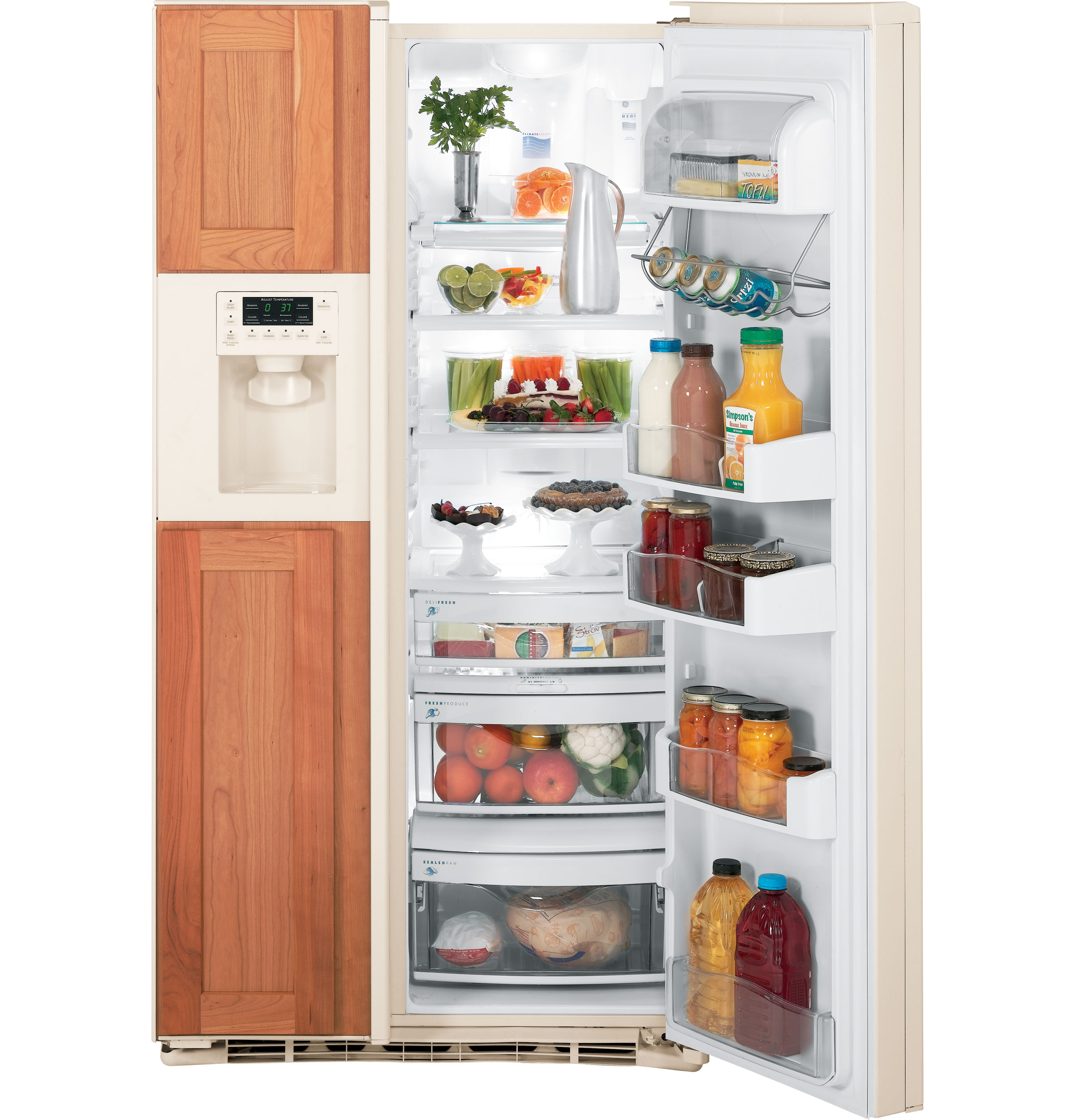 GE Profile™ 23.3 Cu. Ft. Side-by-Side Refrigerator