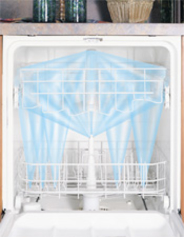 SureClean™ wash system with 2 wash levels