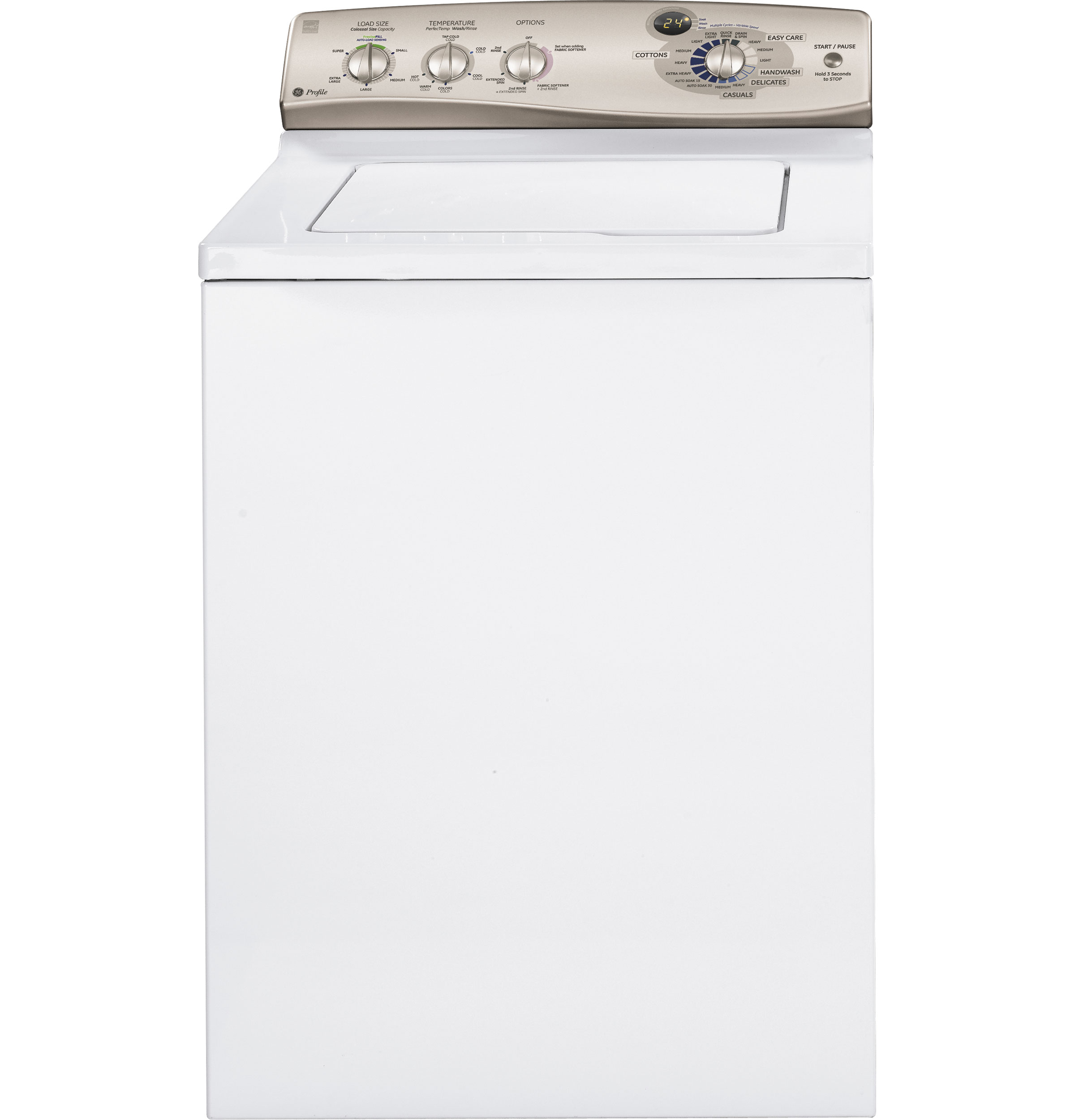 GE Profile™ ENERGY STAR® 4.1 IEC Cu. Ft. Colossal Capacity High-Efficiency Washer
