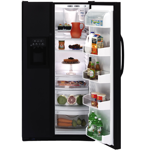 GE ENERGY STAR® 25.4 Cu. Ft. Side-by-Side Refrigerator