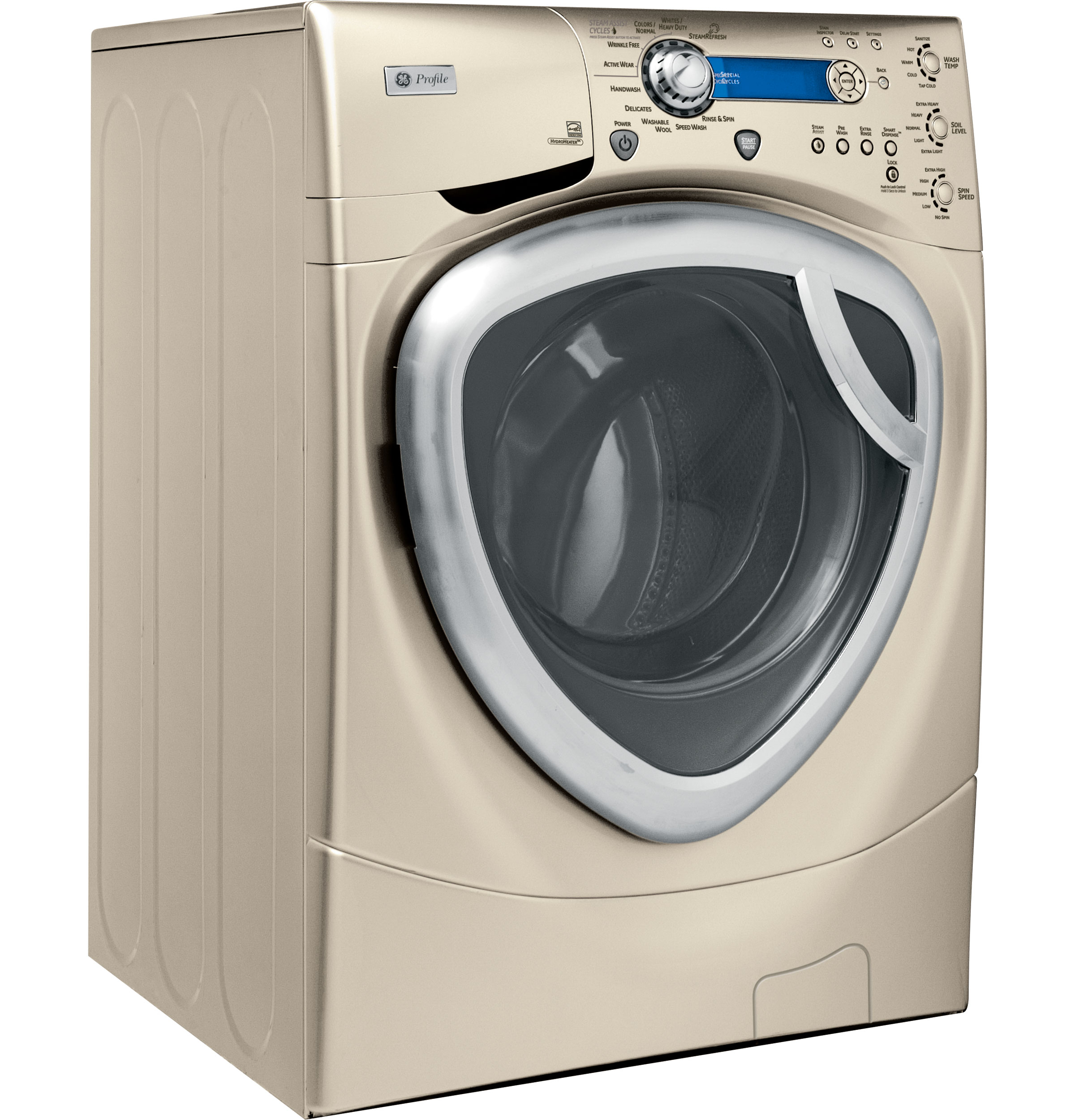 GE Profile™ ENERGY STAR® 4.2 IEC Cu. Ft. Colossal Capacity Frontload Washer with Steam