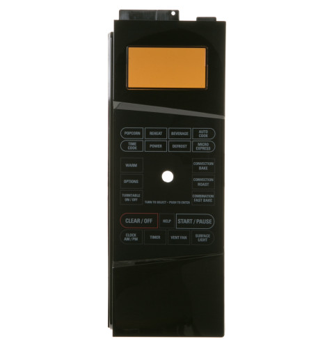 MICROWAVE CONTROL PANEL - BLACK