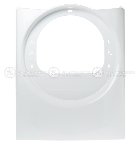 Dryer front panel assembly (white)