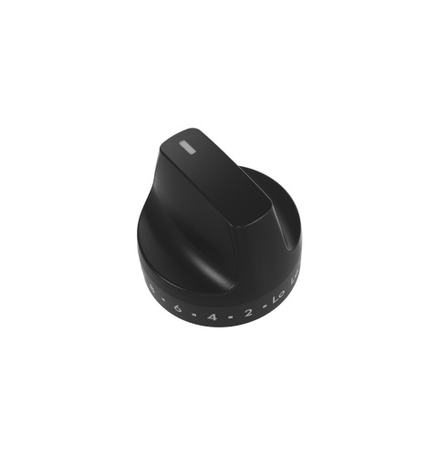 DOUBLE BURNER KNOB - FLAT BLACK