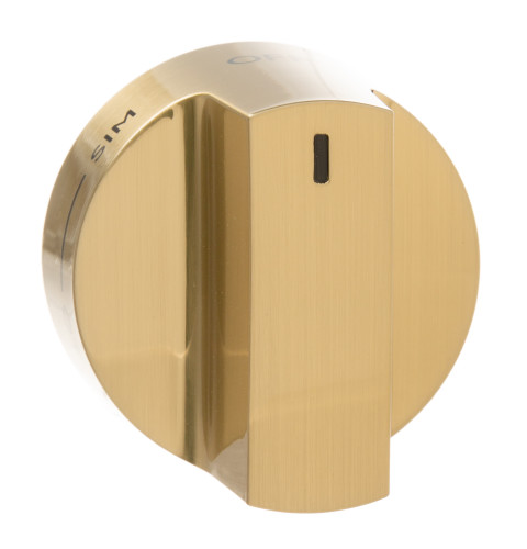 KNOB ASSEMBLY - BRUSHED BRASS