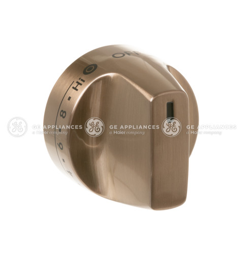 Brushed Bronze Double Burner Knob