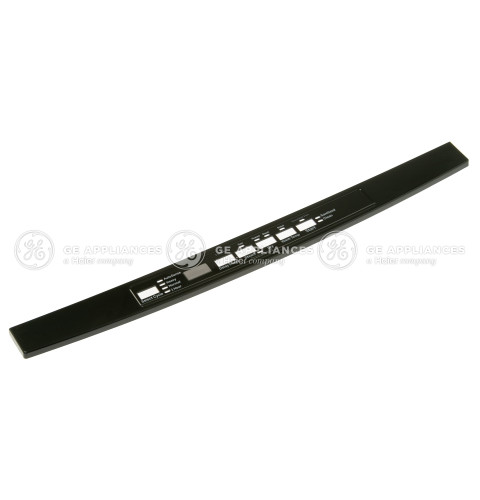 CONSOLE COVER AND GRAPHIC ASSEMBLY - BLACK